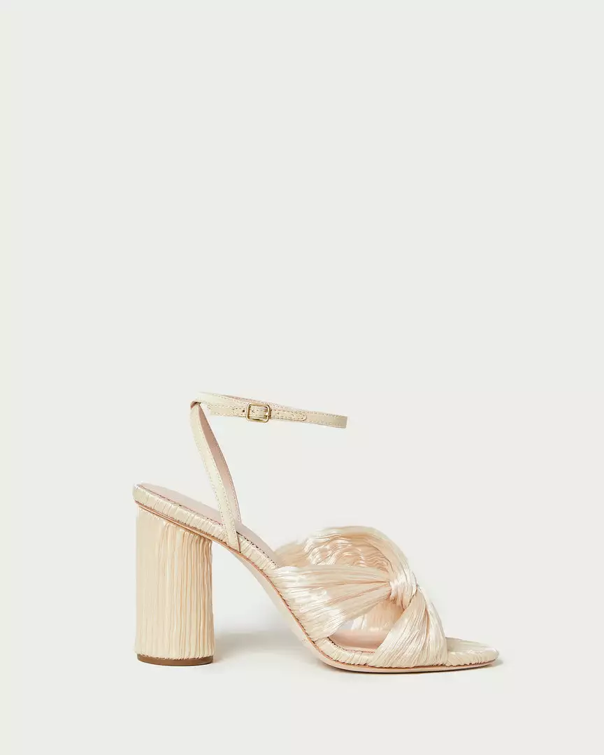 Loeffler Randall Reed Almond Pleated Twist Heel 4 Loeffler Randall Reed Almond Pleated Twist Heel