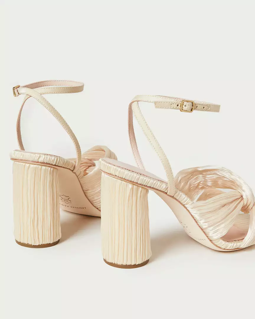 Loeffler Randall Reed Almond Pleated Twist Heel 6 Loeffler Randall Reed Almond Pleated Twist Heel