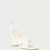 Loeffler Randall Reed Pearl Pleated Twist Heel Pleats