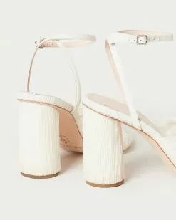 Loeffler Randall Reed Pearl Pleated Twist Heel Pleats