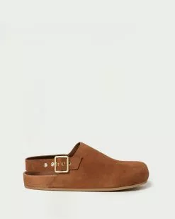 Loeffler Randall New Arrivals Rhodes Cacao Flat Clog 8 Loeffler Randall New Arrivals Rhodes Cacao Flat Clog