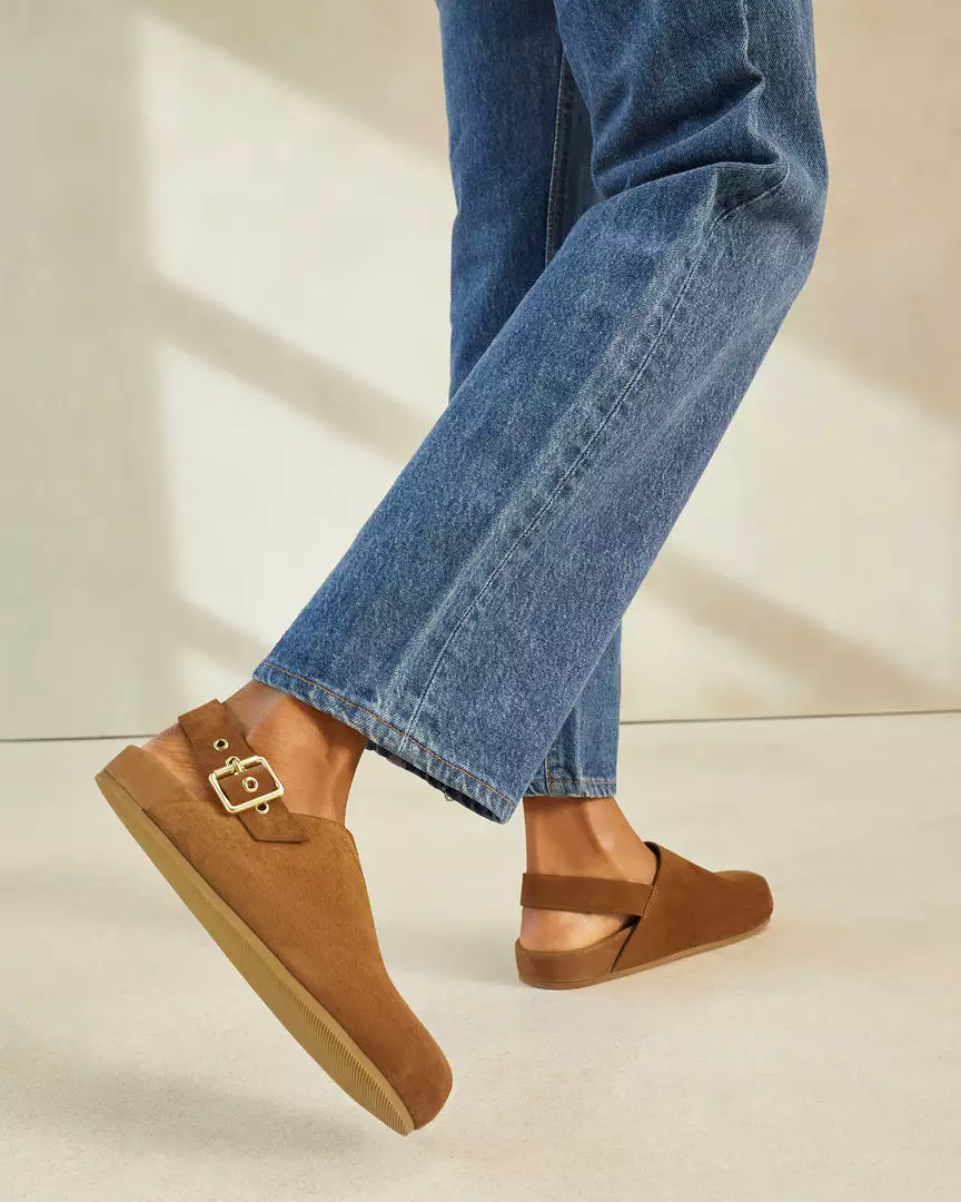Loeffler Randall New Arrivals Rhodes Cacao Flat Clog 7 Loeffler Randall New Arrivals Rhodes Cacao Flat Clog