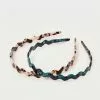 Loeffler Randall New Arrivals Rhona Tortoise/Forest Headband Set 2 Loeffler Randall New Arrivals Rhona Tortoise/Forest Headband Set