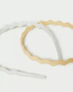 Loeffler Randall New Arrivals Rhona Hay/Jade Headband Set