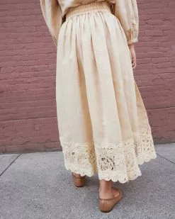 Loeffler Randall Ridley Tan Tape Lace Skirt Sale 7 Loeffler Randall Ridley Tan Tape Lace Skirt Sale