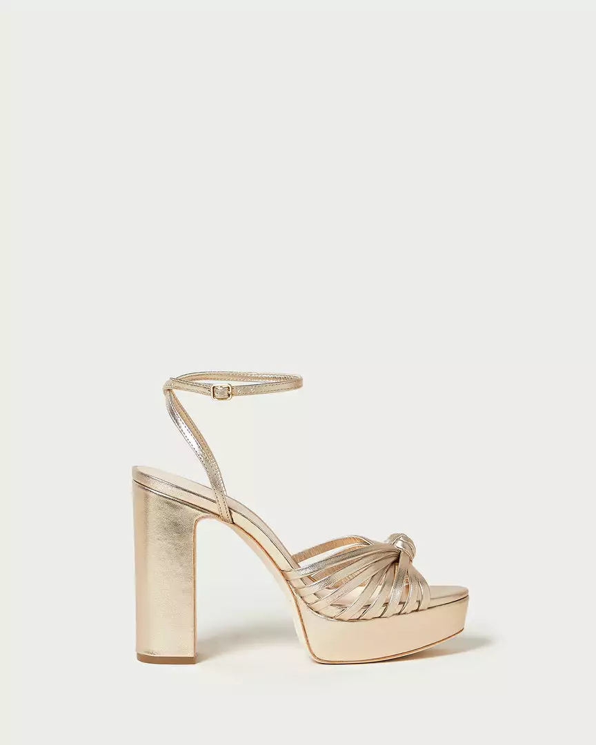 Loeffler Randall New Arrivals Rivka Champagne Knot Platform Sandal 4 Loeffler Randall New Arrivals Rivka Champagne Knot Platform Sandal