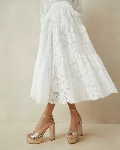 Loeffler Randall New Arrivals Rivka Champagne Knot Platform Sandal 11 Loeffler Randall New Arrivals Rivka Champagne Knot Platform Sandal