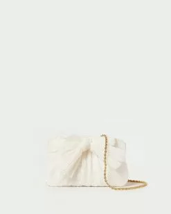 Loeffler Randall Rochelle Pearl Mini Bow Clutch