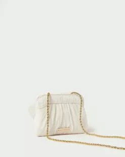 Loeffler Randall Rochelle Pearl Mini Bow Clutch