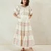 Loeffler Randall Romily Cream Tiered Skirt New Arrivals 2 Loeffler Randall Romily Cream Tiered Skirt New Arrivals