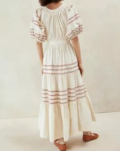 Loeffler Randall Romily Cream Tiered Skirt New Arrivals 7 Loeffler Randall Romily Cream Tiered Skirt New Arrivals