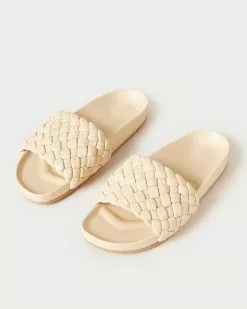 Loeffler Randall Footwear Sonnie Almond Woven Sandal