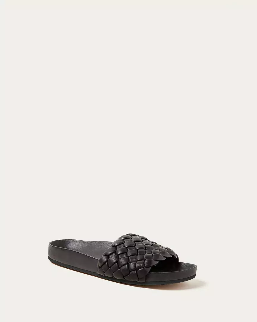 Loeffler Randall Footwear Sonnie Black Woven Sandal 3 Loeffler Randall Footwear Sonnie Black Woven Sandal