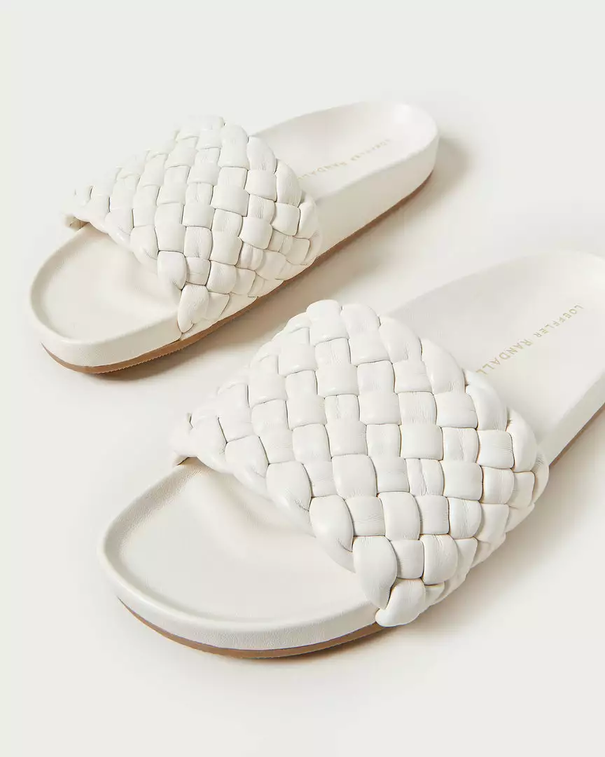 Loeffler Randall Sonnie Cream Woven Sandal 5 Loeffler Randall Sonnie Cream Woven Sandal