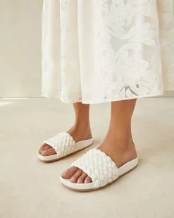 Loeffler Randall Sonnie Cream Woven Sandal 11 Loeffler Randall Sonnie Cream Woven Sandal