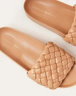 Loeffler Randall New Arrivals Sonnie Dark Sand Woven Sandal 10 Loeffler Randall New Arrivals Sonnie Dark Sand Woven Sandal