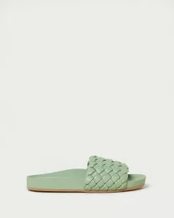 Loeffler Randall Sonnie Sage Woven Sandal New Arrivals