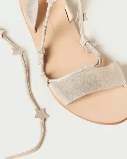 Loeffler Randall Starla Cappuccino Ankle Wrap Sandal