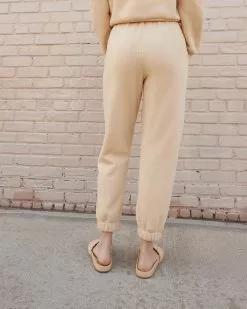 Loeffler Randall Sutton Sand Drawstring Sweatpant Sale