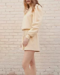 Loeffler Randall Sydney Sand Drawstring Sweat Short Sale