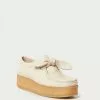 Loeffler Randall Tabitha Ecru Knotted Chukka Shoe