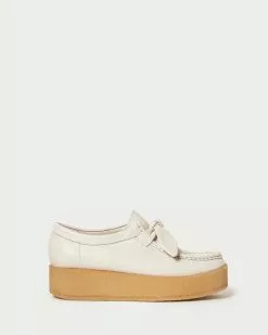 Loeffler Randall Tabitha Ecru Knotted Chukka Shoe