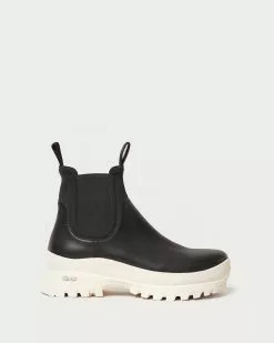 Loeffler Randall Tara Black/Cream Weather Boot