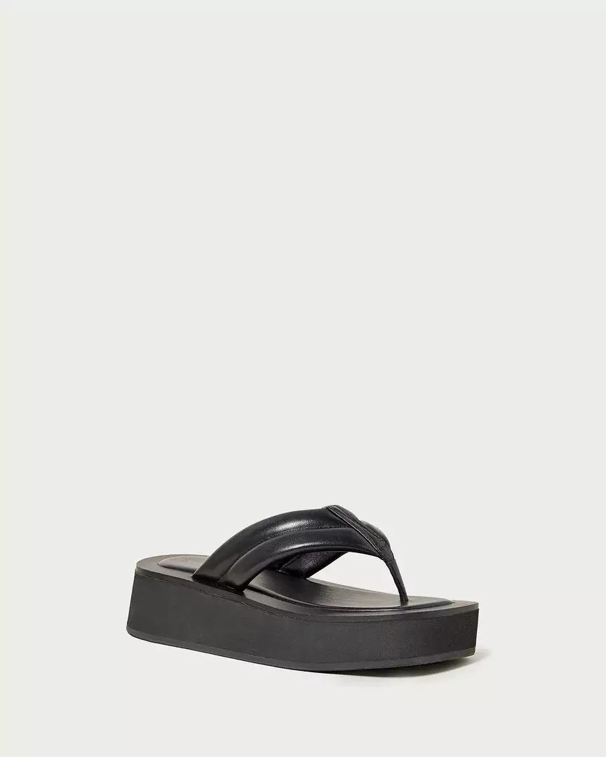 Loeffler Randall Teddy Black Platform Thong Sandal New Arrivals 3 Loeffler Randall Teddy Black Platform Thong Sandal New Arrivals