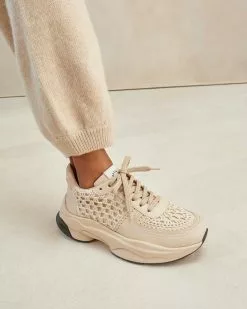 Loeffler Randall Tilda Tan Chunky Sneaker