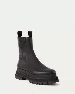 Loeffler Randall Toni Black Platform Boot Footwear