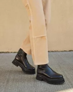 Loeffler Randall Toni Black Platform Boot Footwear
