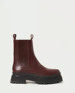 Loeffler Randall Toni Espresso Platform Boot