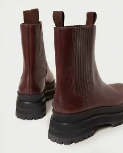 Loeffler Randall Toni Espresso Platform Boot