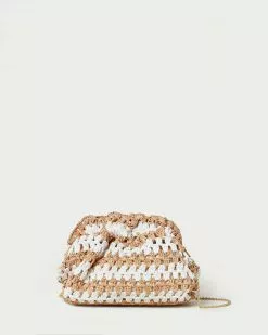 Loeffler Randall Willa Natural/Cream Mini Pouch