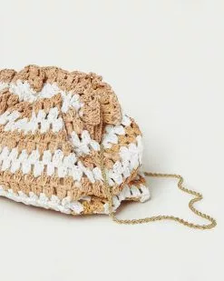 Loeffler Randall Willa Natural/Cream Mini Pouch 9 Loeffler Randall Willa Natural/Cream Mini Pouch