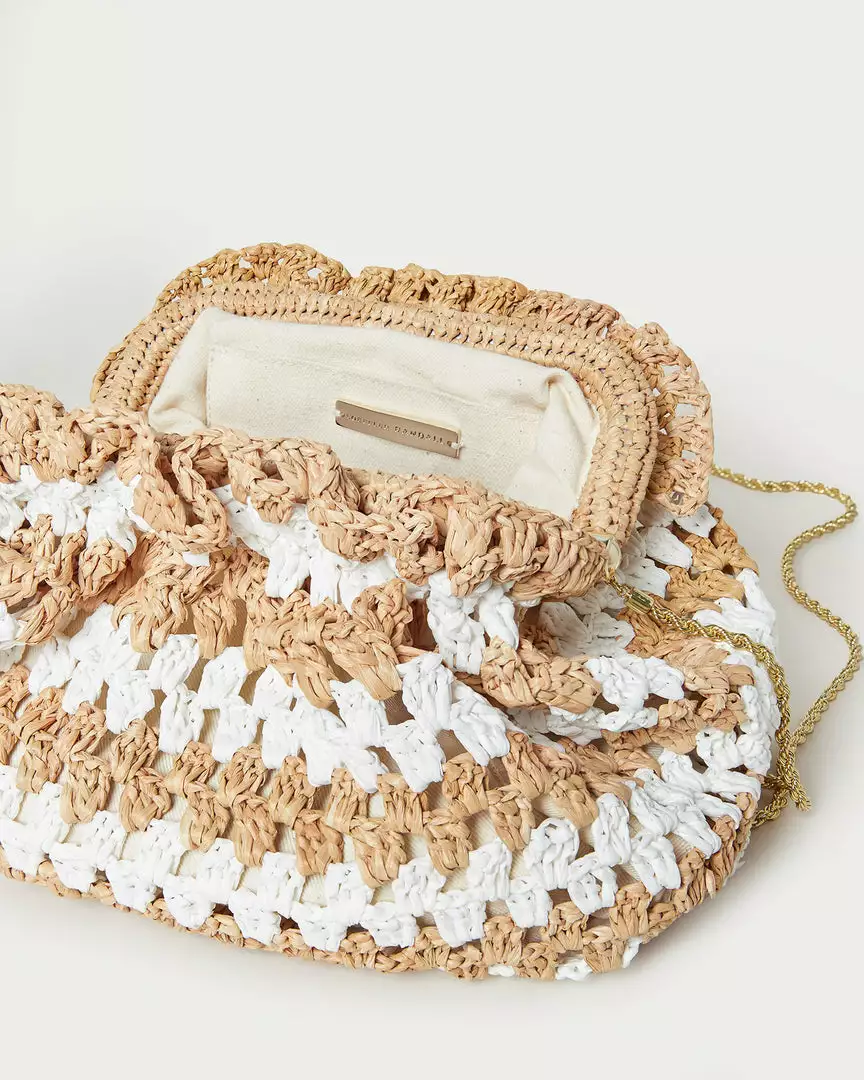 Loeffler Randall Willa Natural/Cream Mini Pouch 6 Loeffler Randall Willa Natural/Cream Mini Pouch