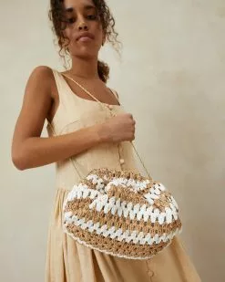 Loeffler Randall Willa Natural/Cream Mini Pouch 11 Loeffler Randall Willa Natural/Cream Mini Pouch