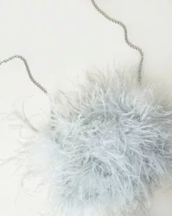 Loeffler Randall Zahara Mist Mini Feather Pouch 9 Loeffler Randall Zahara Mist Mini Feather Pouch