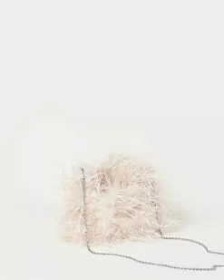 Loeffler Randall New Arrivals Zahara Oyster Mini Feather Pouch